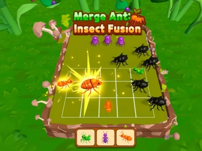 Spēle Apvienot Ant: Insect Fusion online