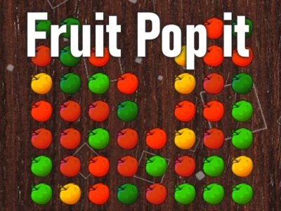 Spēle Augļu pop it online