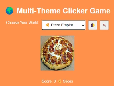 Spēle Vairāku tēmu klikšķu spēle online