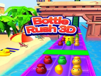 Spēle Bottle Rush 3D online