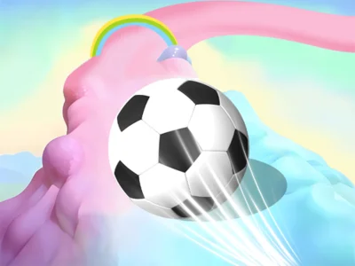 Spēle 3d super ritošās bumbas sacensības online