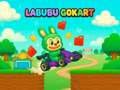 Spēle Labubu Gokarts online