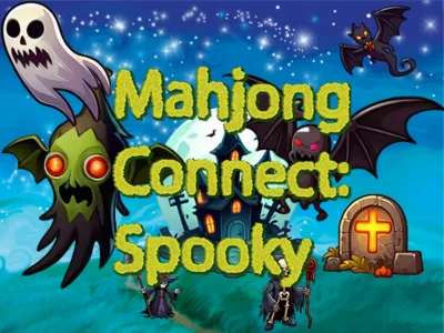 Spēle Mahjong Connect Spooky online