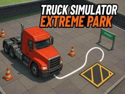 Spēle Truck Simulator Extreme Park online