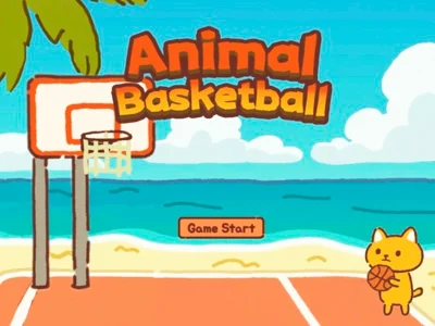 Spēle Dzīvnieku basketbols online