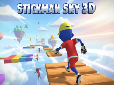 Spēle Stickman debesis 3D online