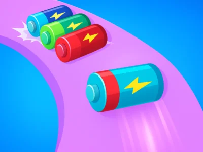 Spēle Battery Run 3D online