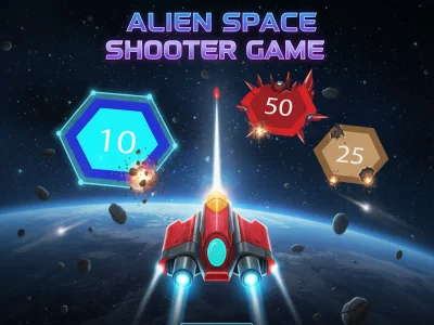 Spēle Alien Space Shooter spēle online