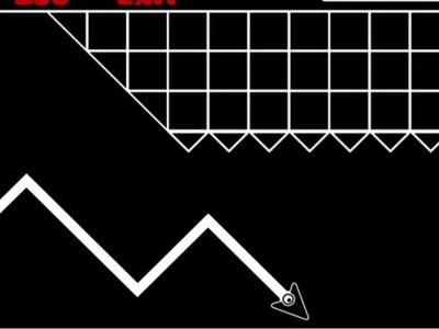 Spēle Ģeometrijas bultiņa online