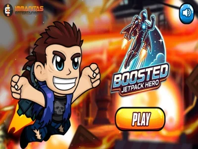 Spēle Boosted Jetpack Hero online
