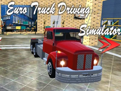 Spēle Euro kravas automašīnu braukšanas simulators online