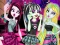 Spēle Instagram izaicinājums: Monster High pret Disneja princesēm online