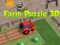 Spēle Fermas Puzle 3D online