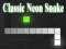Spēle Klasiskā Neonā Čūska online