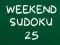 Spēle Brīvdienu Sudoku 25 online