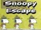 Spēle Snoopy Aizbēgšana online