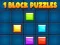 Spēle 1 Bloks Puzles online