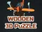 Spēle Koka 3D puzle online