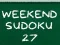 Spēle Vikenda Sudoku 27 online