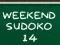 Spēle Nedēļas nogales Sudoku 14 online