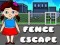 Spēle Bēgšana caur žogu online