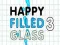 Spēle Laimīgs Piepildīts Glāze 3 online