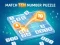 Spēle Match Ten Number Puzzle online