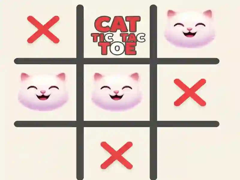 Spēle Cat Tic Tac Toe online
