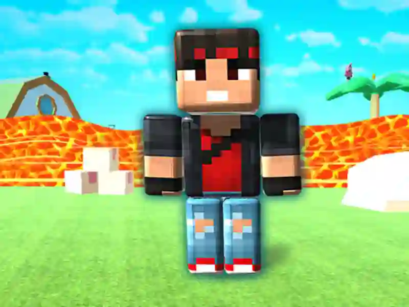 Spēle Robijs lavas cunami online