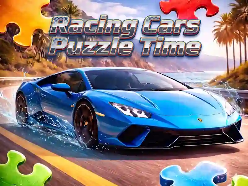 Spēle Racing Cars Puzzle Time online