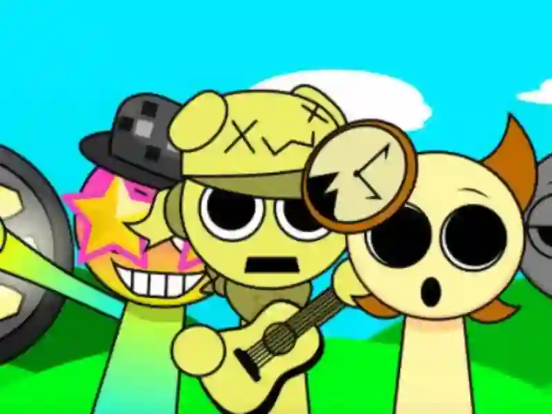 Spēle Sprunki viss bonuss online