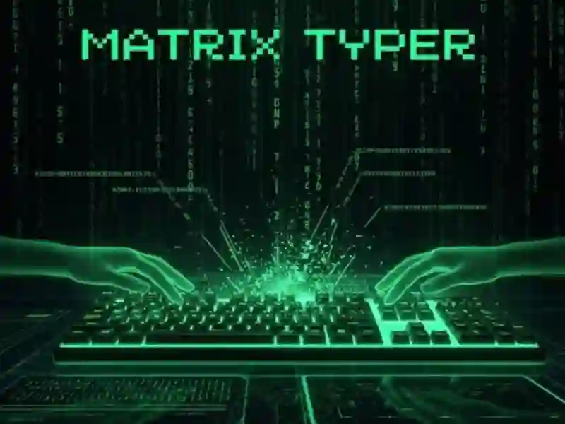 Spēle Spēle Matrix Typer online