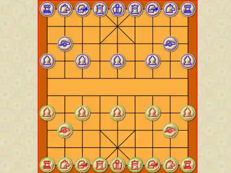 Spēle Xiangqi ķīniešu šaha duelis online