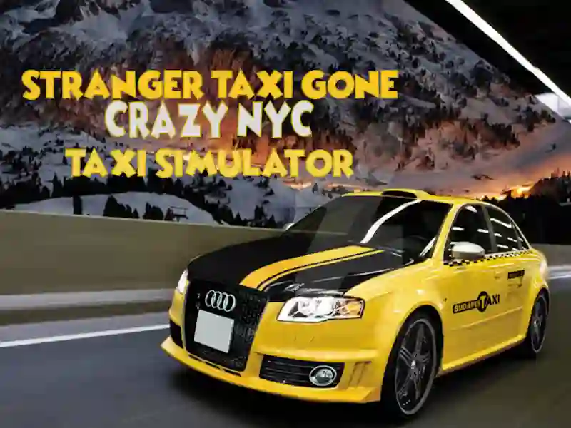 Spēle Stranger Taxi Gone Crazy NYC taksometru simulators online