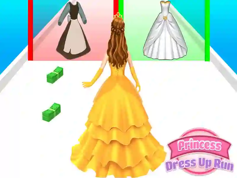 Spēle Princese saģērbt skrējienu online Spēle Princese saģērbt skrējienu online