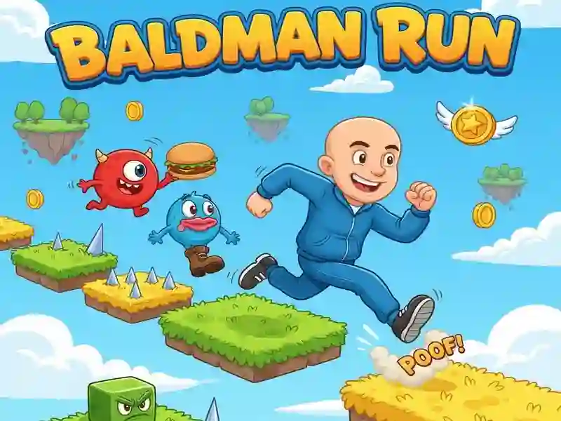 Spēle Baldman Run online
