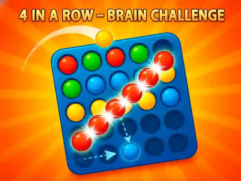 Spēle Spēlējiet 4 pēc kārtas — Brain Challenge online