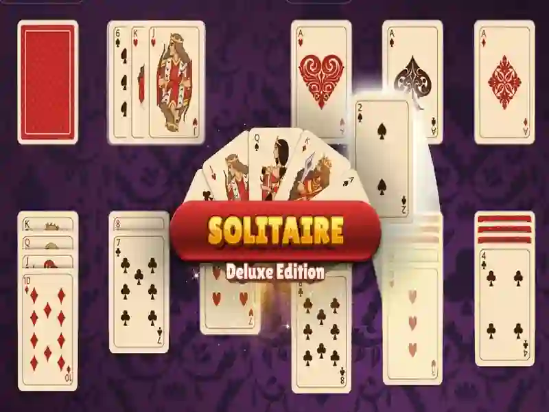 Spēle Solitaire Deluxe Edition online