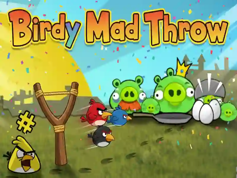 Spēle Birdy Mad Throw online