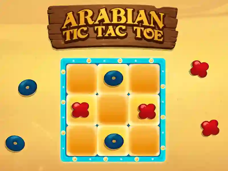Spēle Arābu Tic Tac Toe online