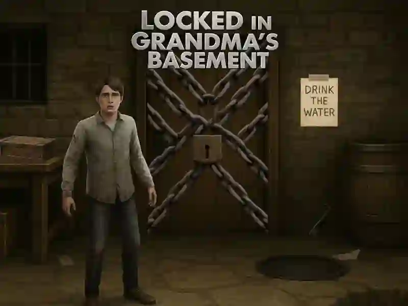 Spēle Slēgts Vecmāmiņas pagrabā online