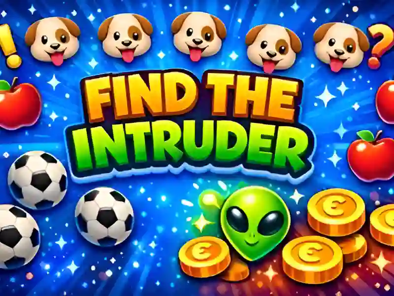 Spēle Atrodiet iebrucēju online