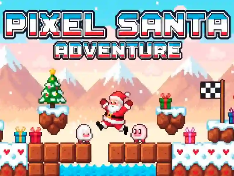 Spēle Pixel Santa Adventure online