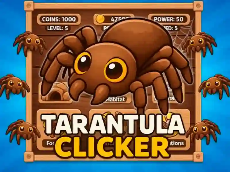 Spēle Tarantulas klikšķinātājs online