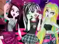 Spēle Instagram izaicinājums: Monster High pret Disneja princesēm online