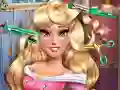 Spēle Gulējošā princese: Reālas frizūras online Spēle Gulējošā princese: Reālas frizūras online