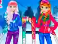 Spēle Princeses Slēpošanā online Spēle Princeses Slēpošanā online