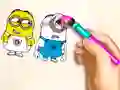 Spēle Mini krāsojamā grāmata online