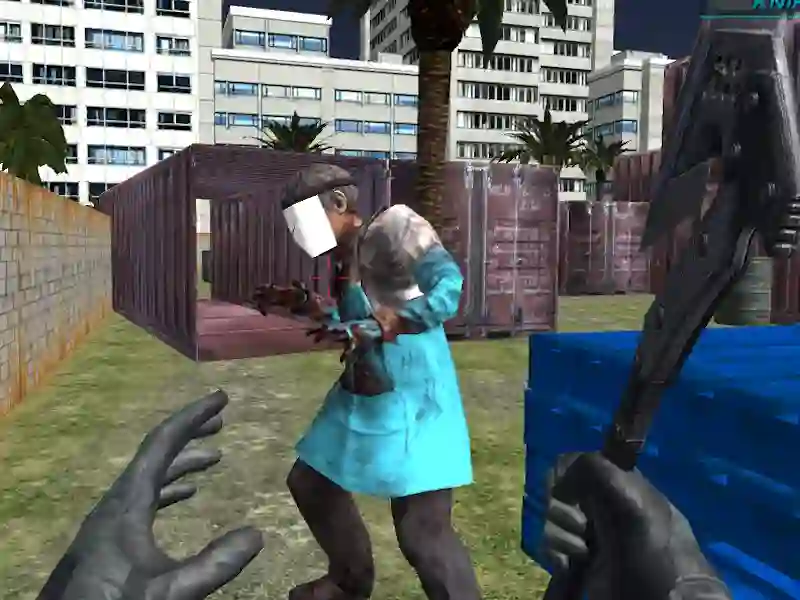 Spēle Battle Swat pret algotņu zombiju izdzīvošanu online