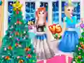 Spēle Ellie pret Annie: Ziemassvētku koks online